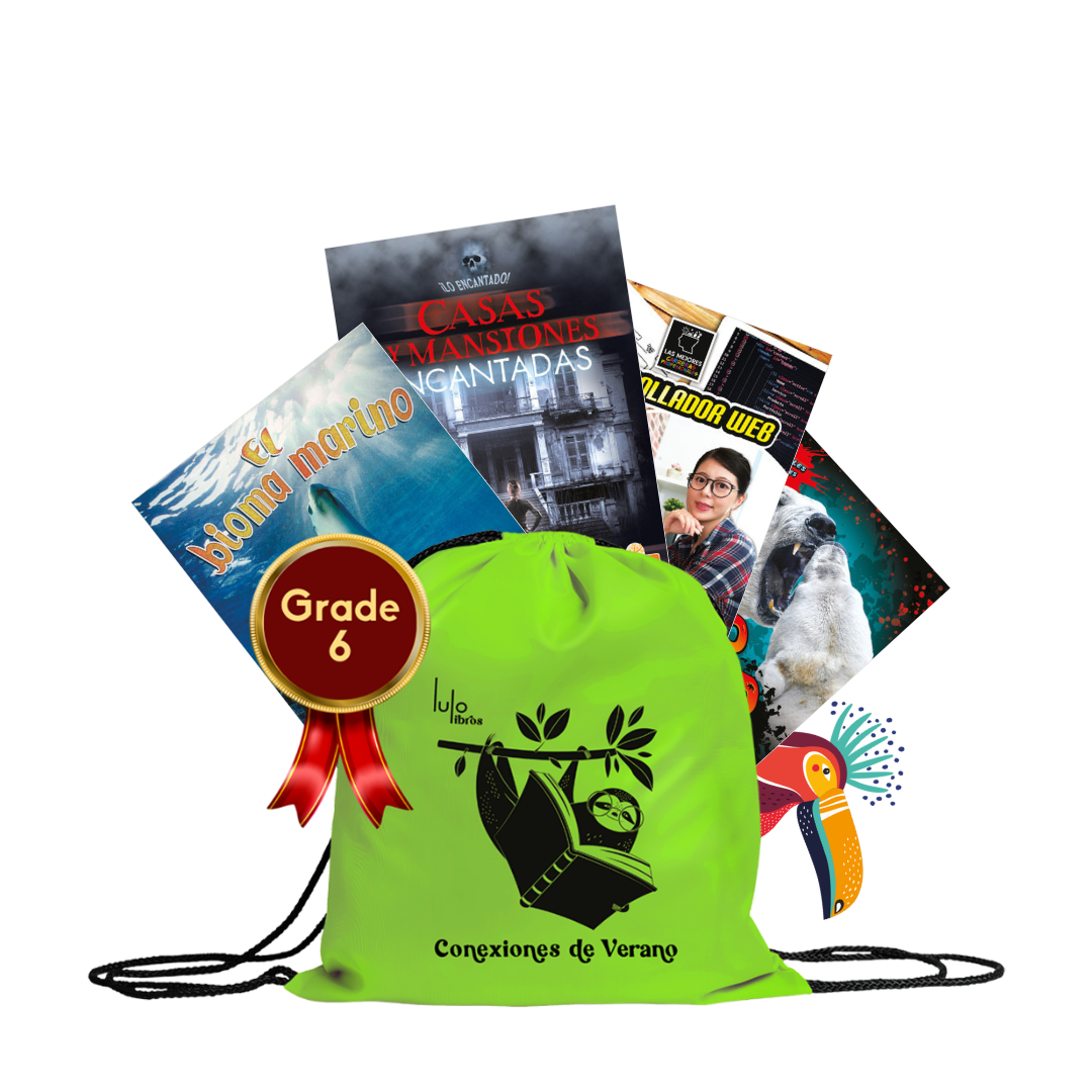 Spanish Grade 6 Summer Connections Gold Backpack