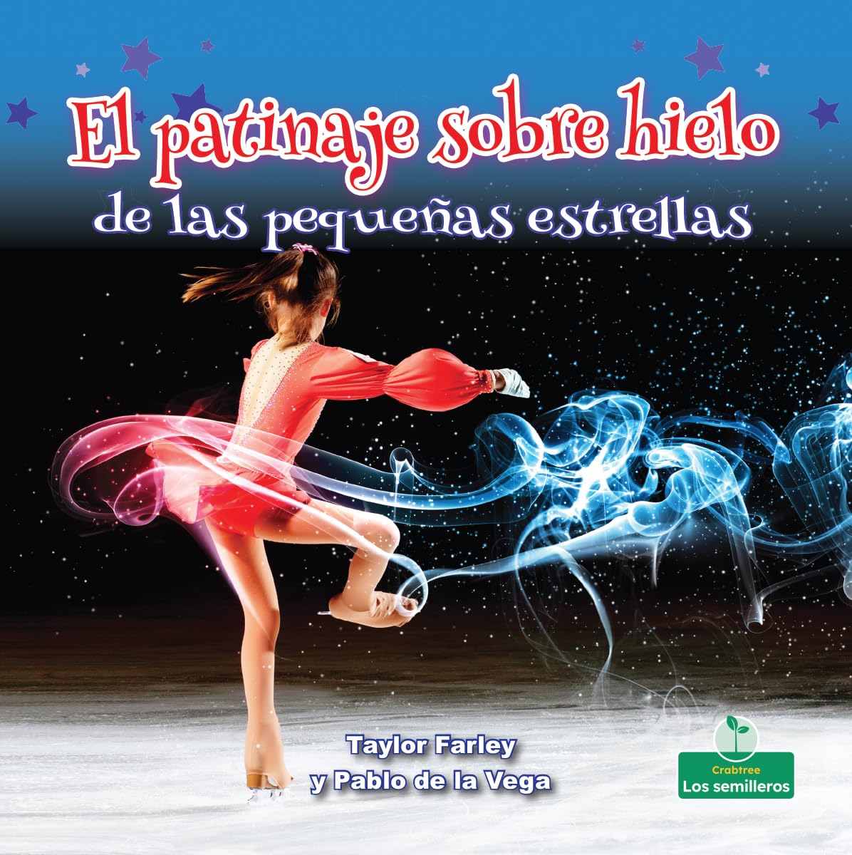 El patinaje sobre hielo de las pequeñas estrellas