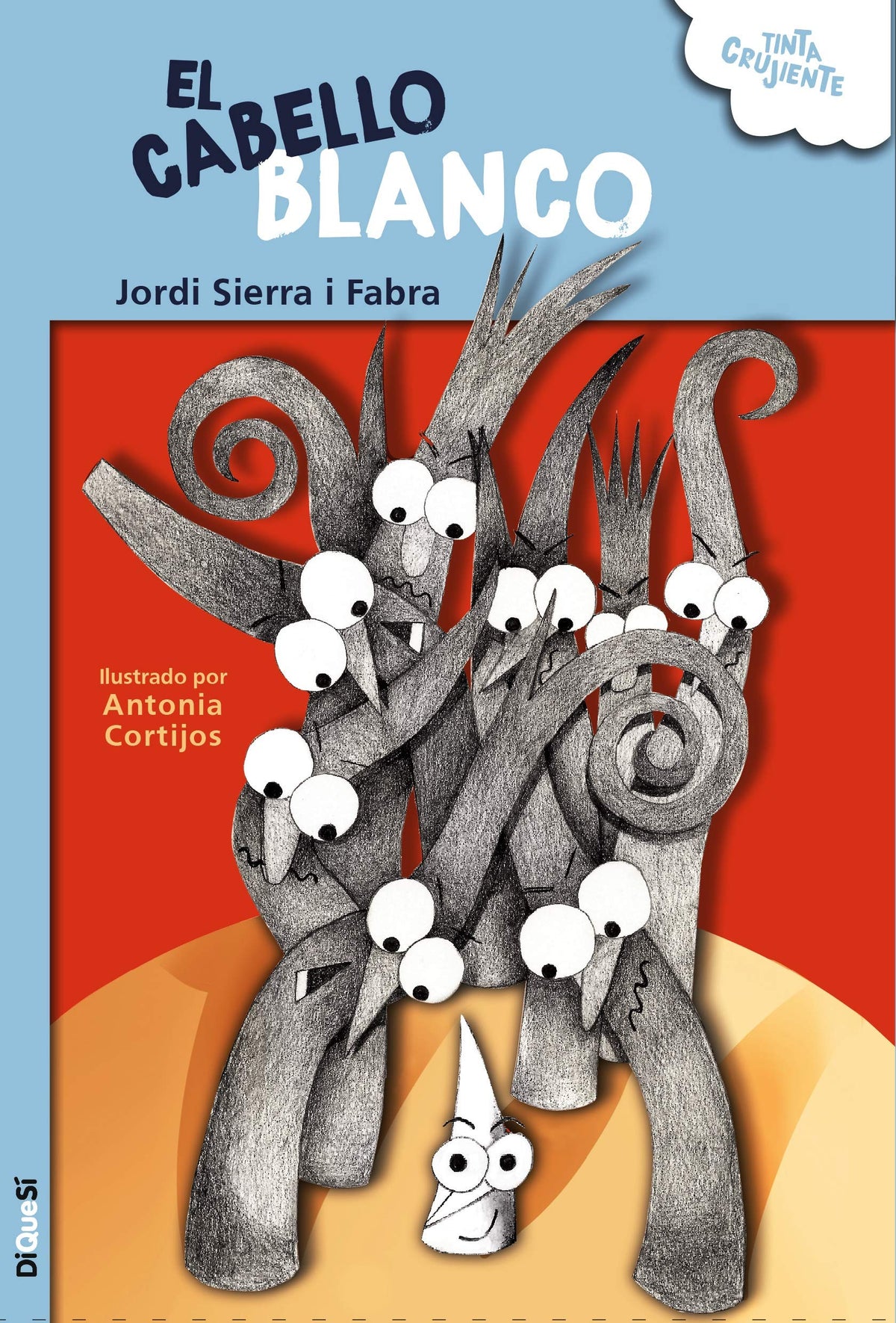 El cabello blanco