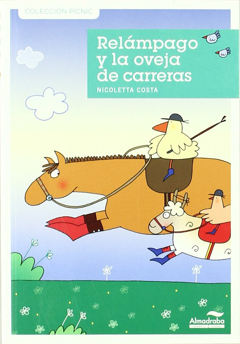 Relámpago y la oveja de las carreras