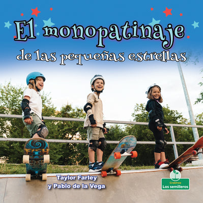 El monopatinaje de las pequeñas estrellas