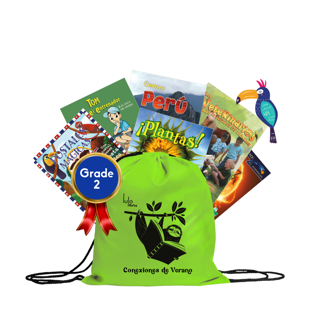 Spanish Grade 2 Summer Connections Gold Backpack