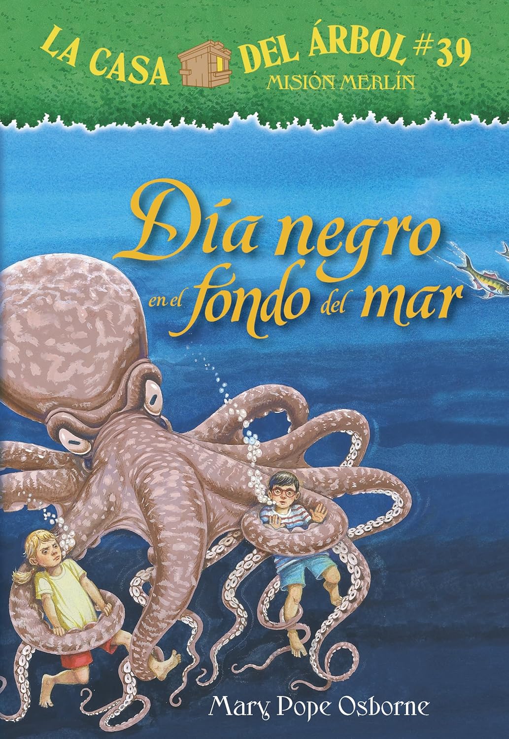 Día negro en el fondo del mar