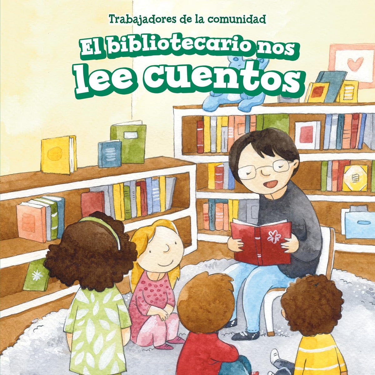 El bibliotecario nos lee cuent