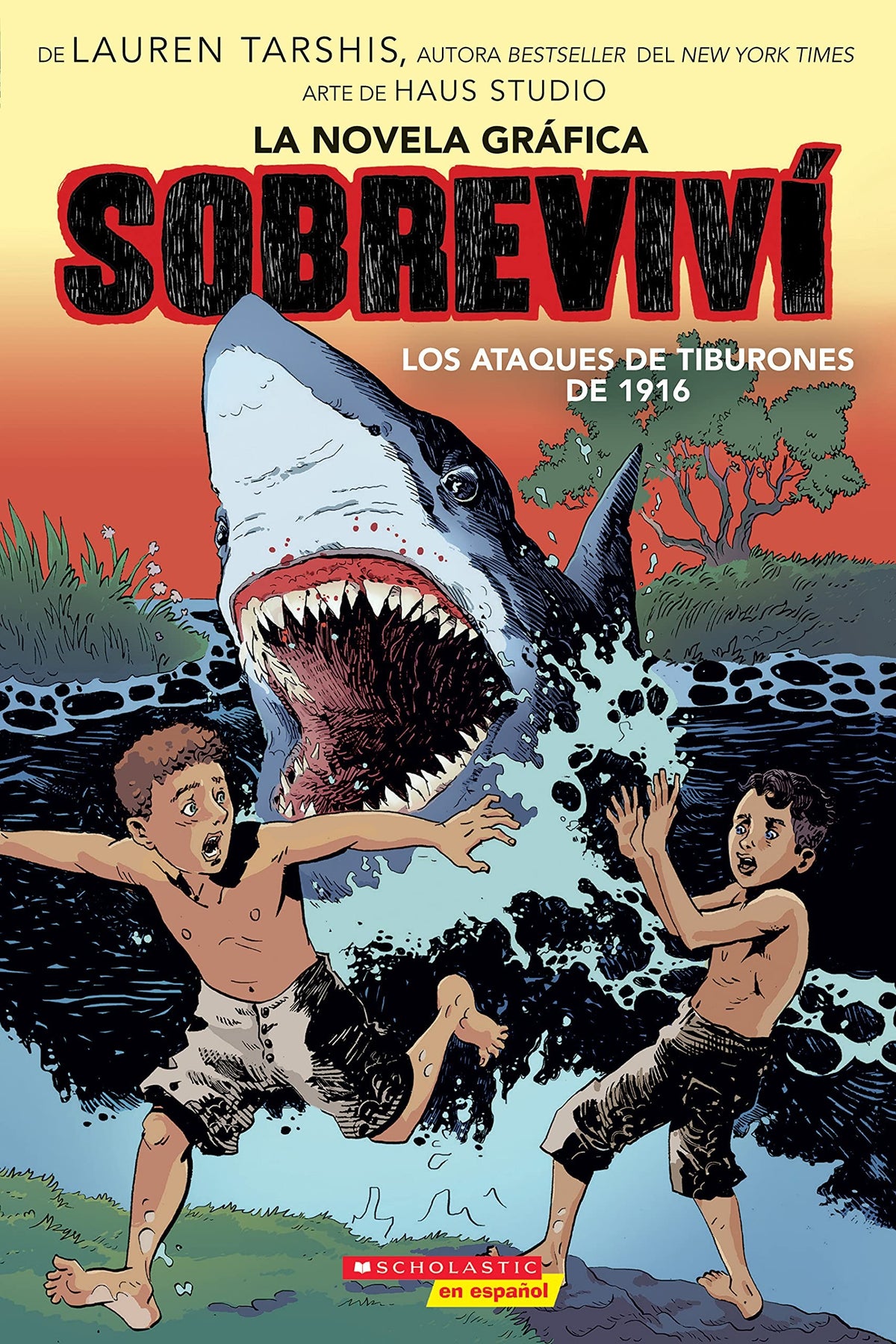 Sobreviví los ataques de tiburones de 1916 (Graphix) (I Survived the Shark Attacks of 1916)