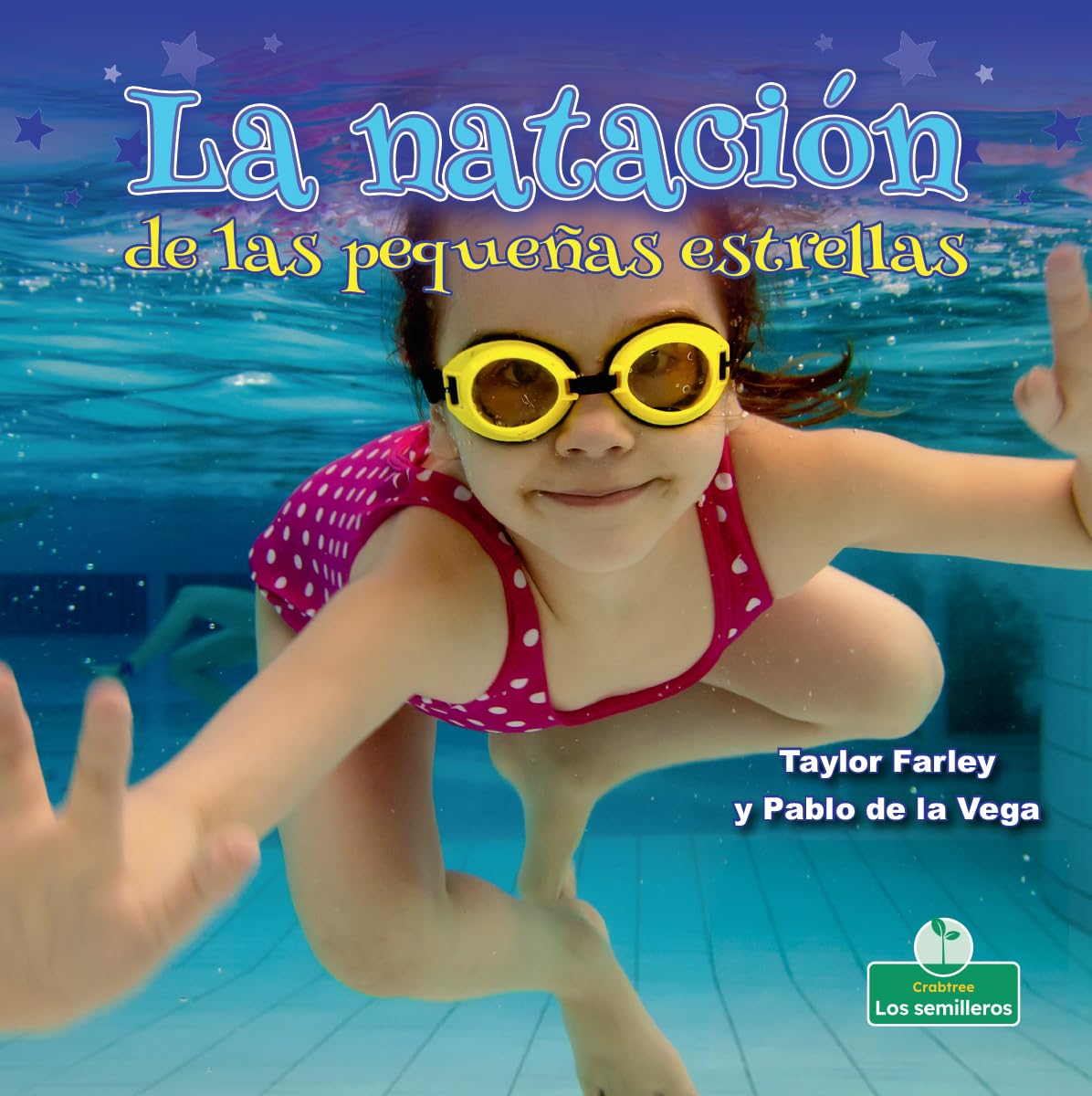 La natación de las pequeñas estrellas