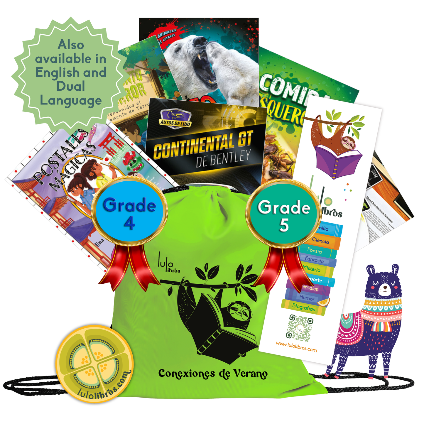 Grade 4-5 Spanish Summer Backpack