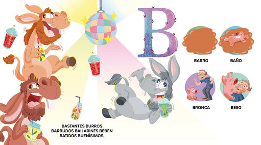 Las letras locas: Un abecedario para jugar y reír de la A a l a Z