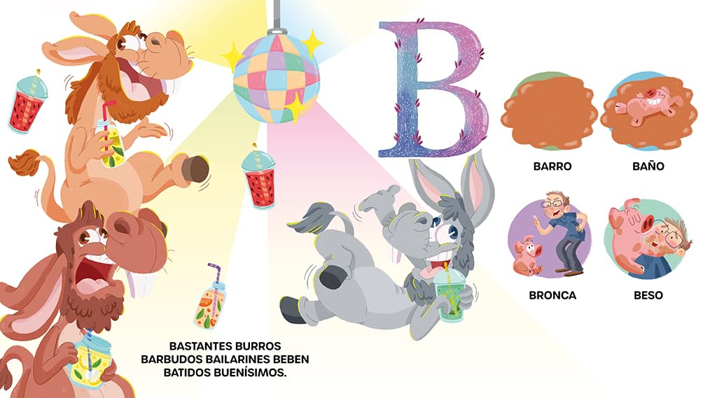 Las letras locas: Un abecedario para jugar y reír de la A a l a Z