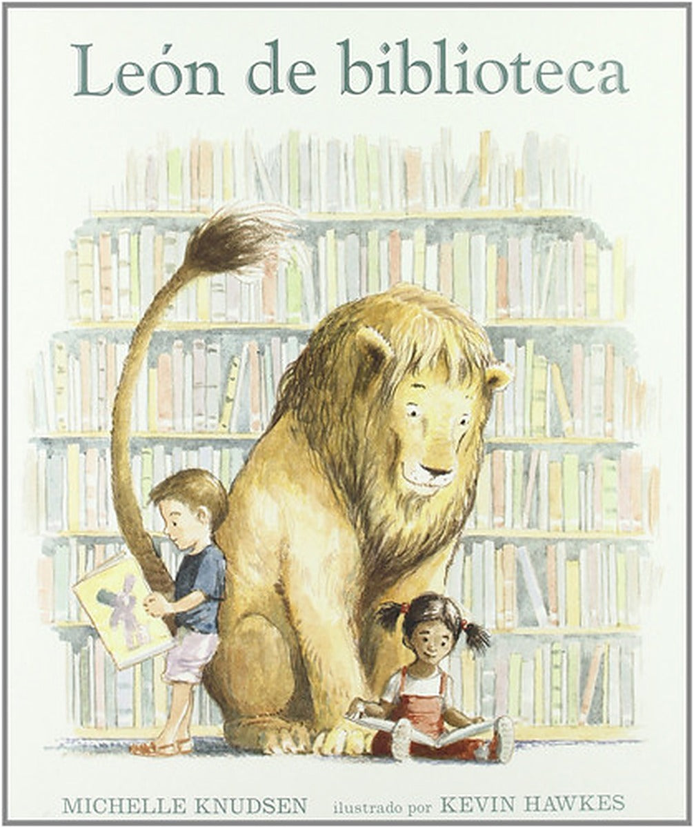 Leon de biblioteca