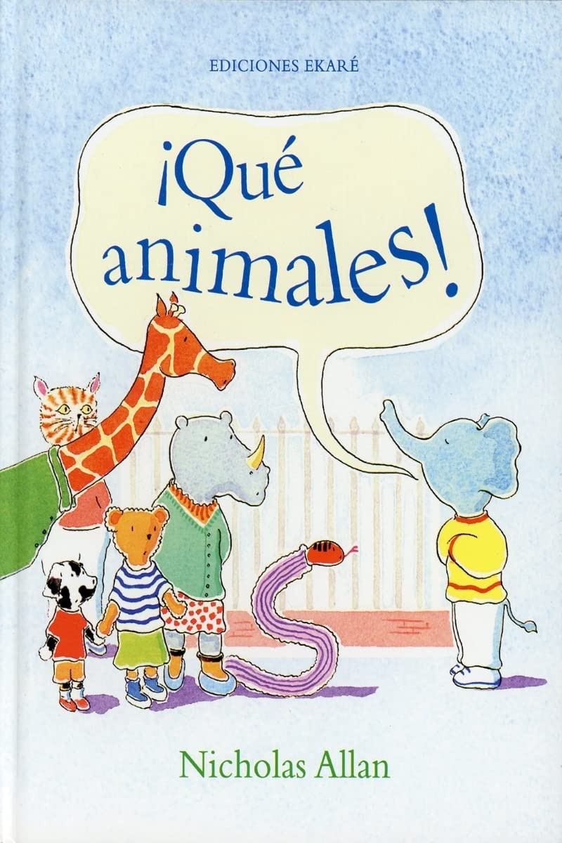 Qué animales!