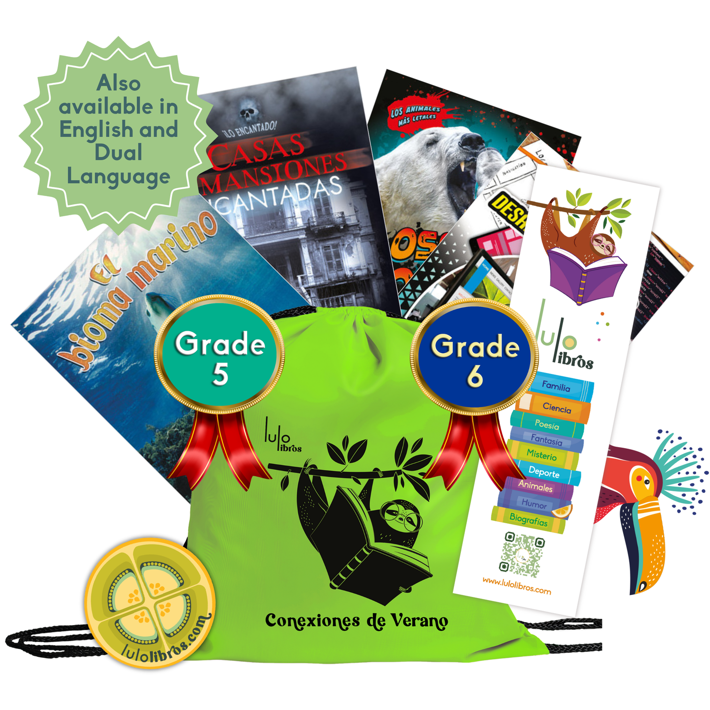 Grade 5-6 Spanish Summer Backpack