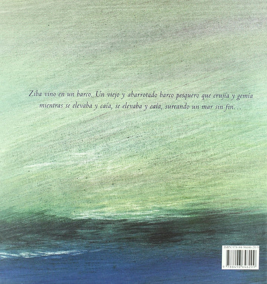 Ziba vino en un barco back Cover