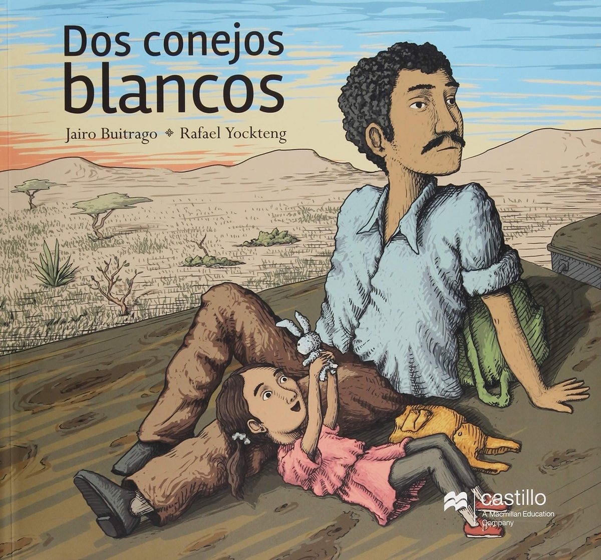 Dos conejos blancos