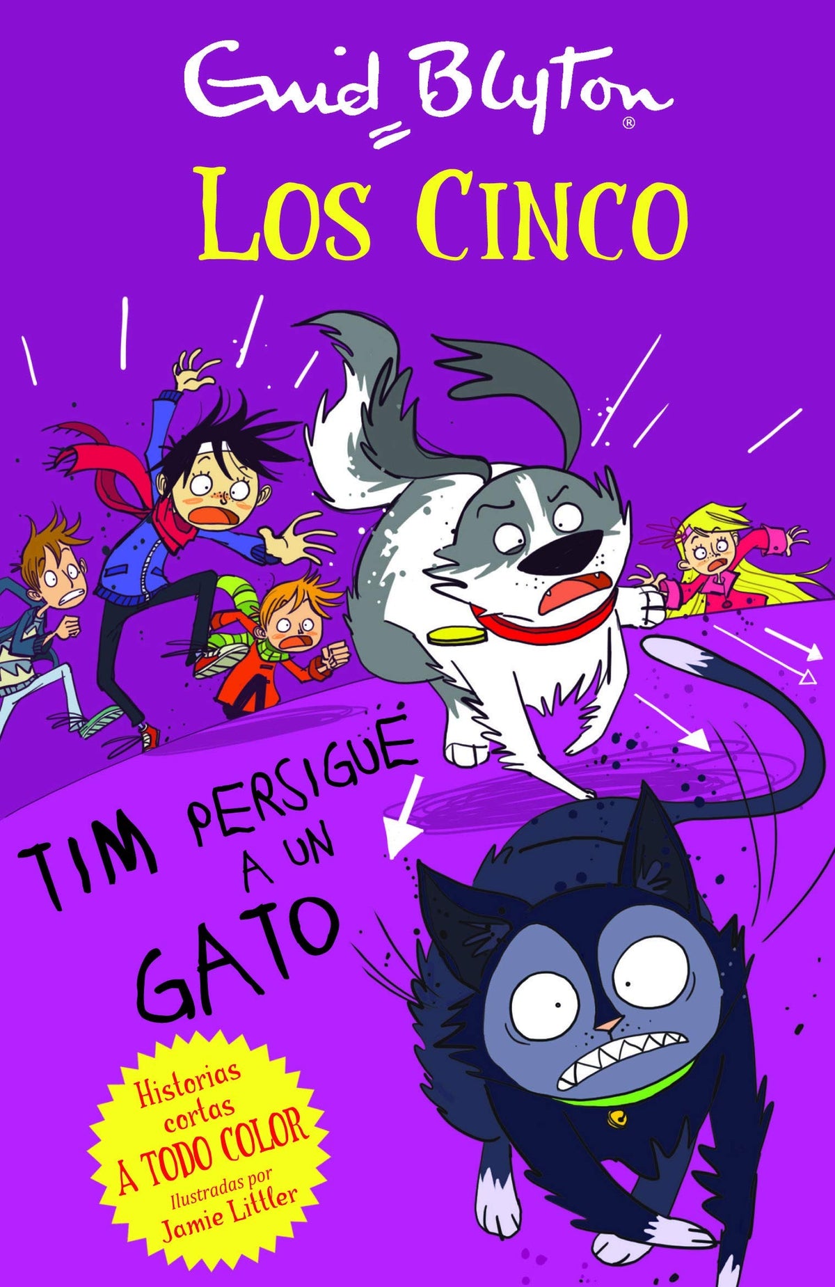 Los Cinco. Tim persigue a un gato