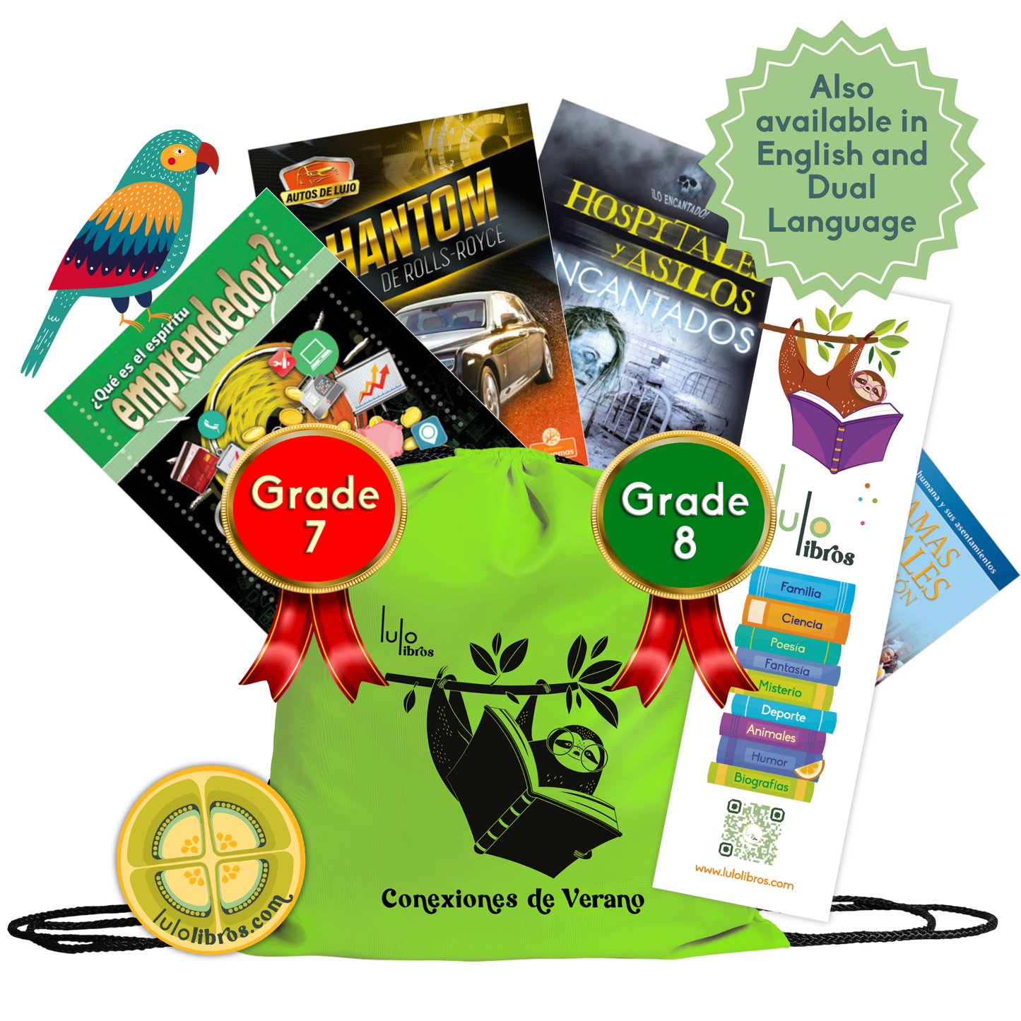 Grade 7-8 Spanish Summer Backpack