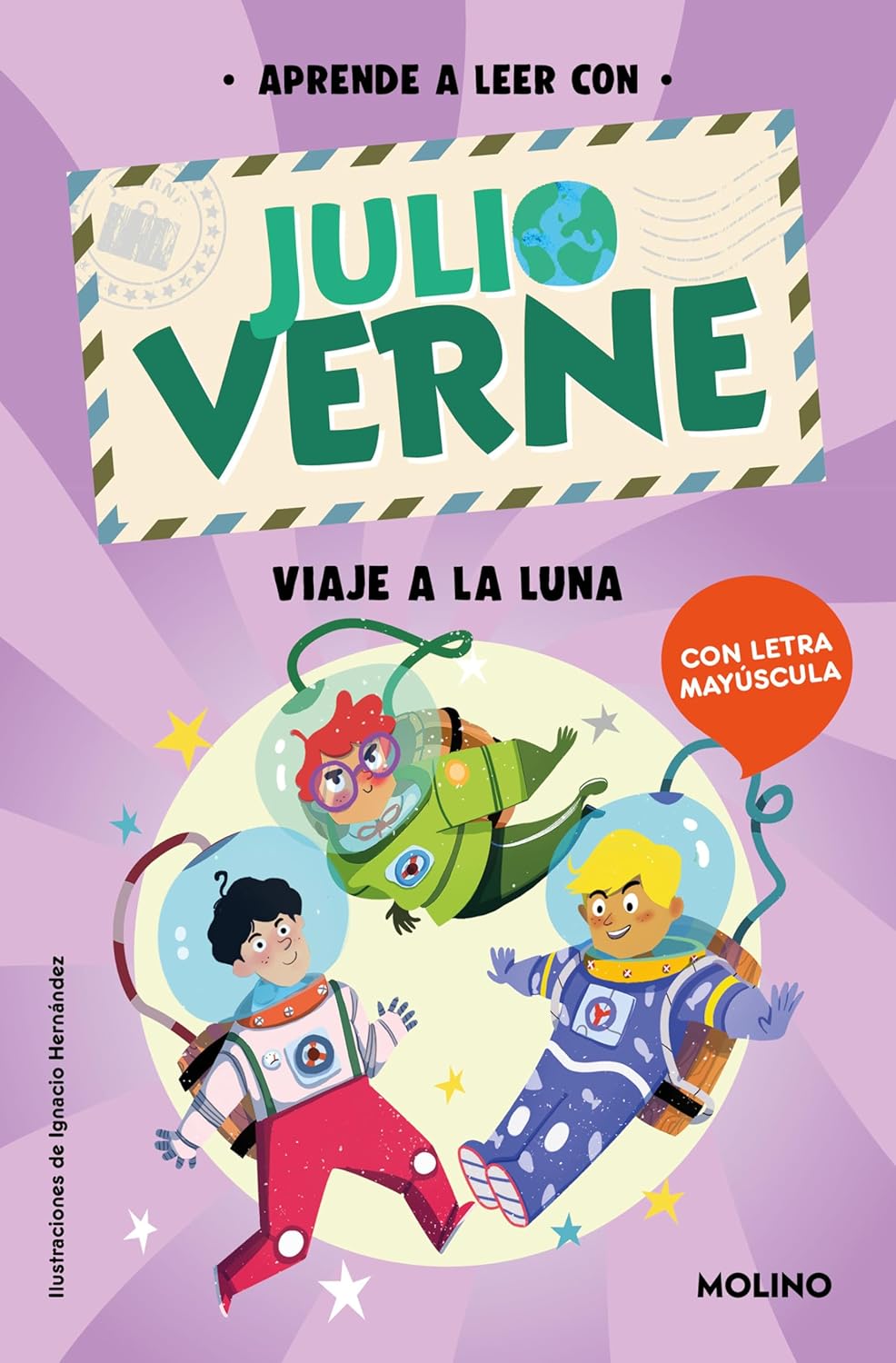 Aprende a leer con Verne: Viaje a la Luna