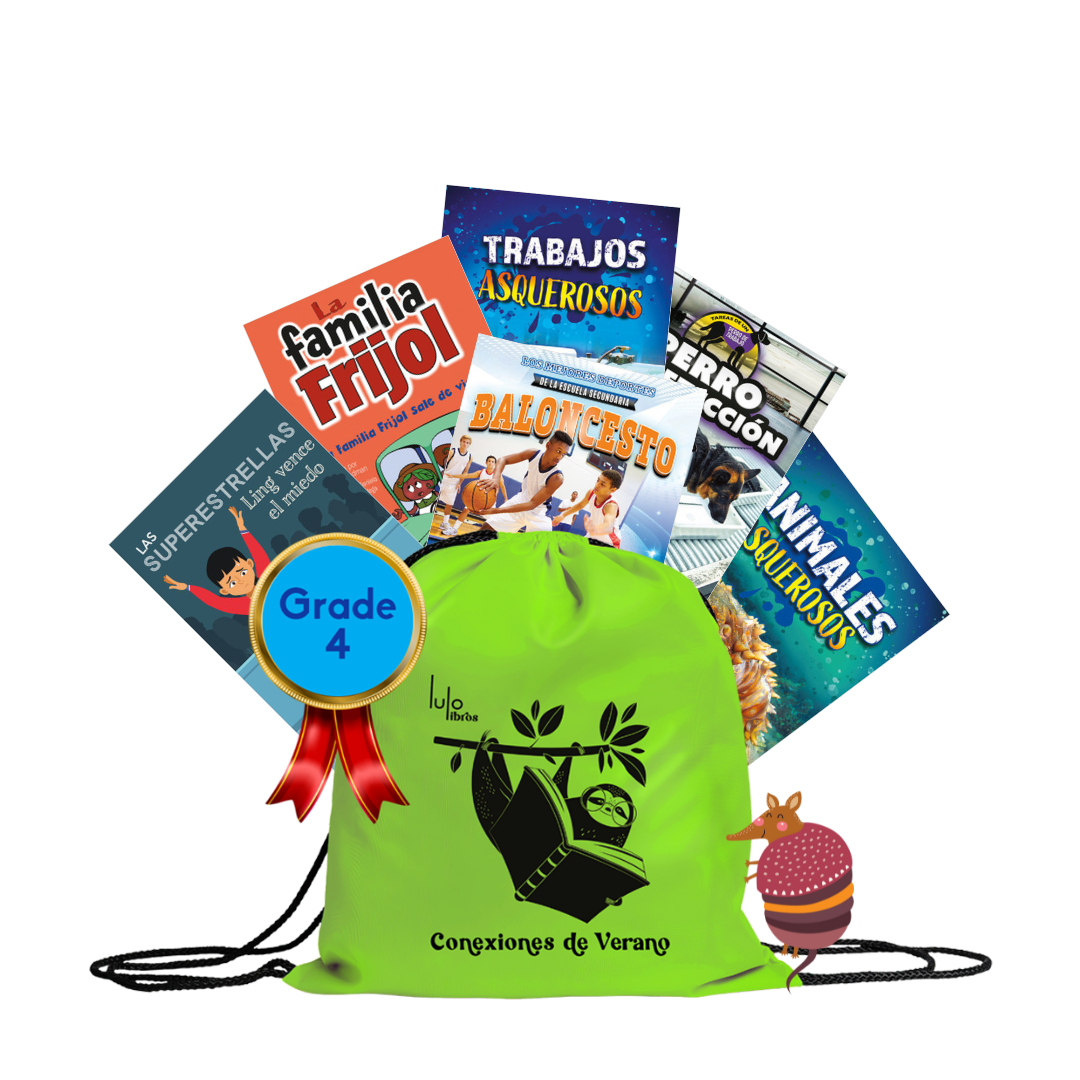Spanish Grade 4 Summer Connections Gold Backpack