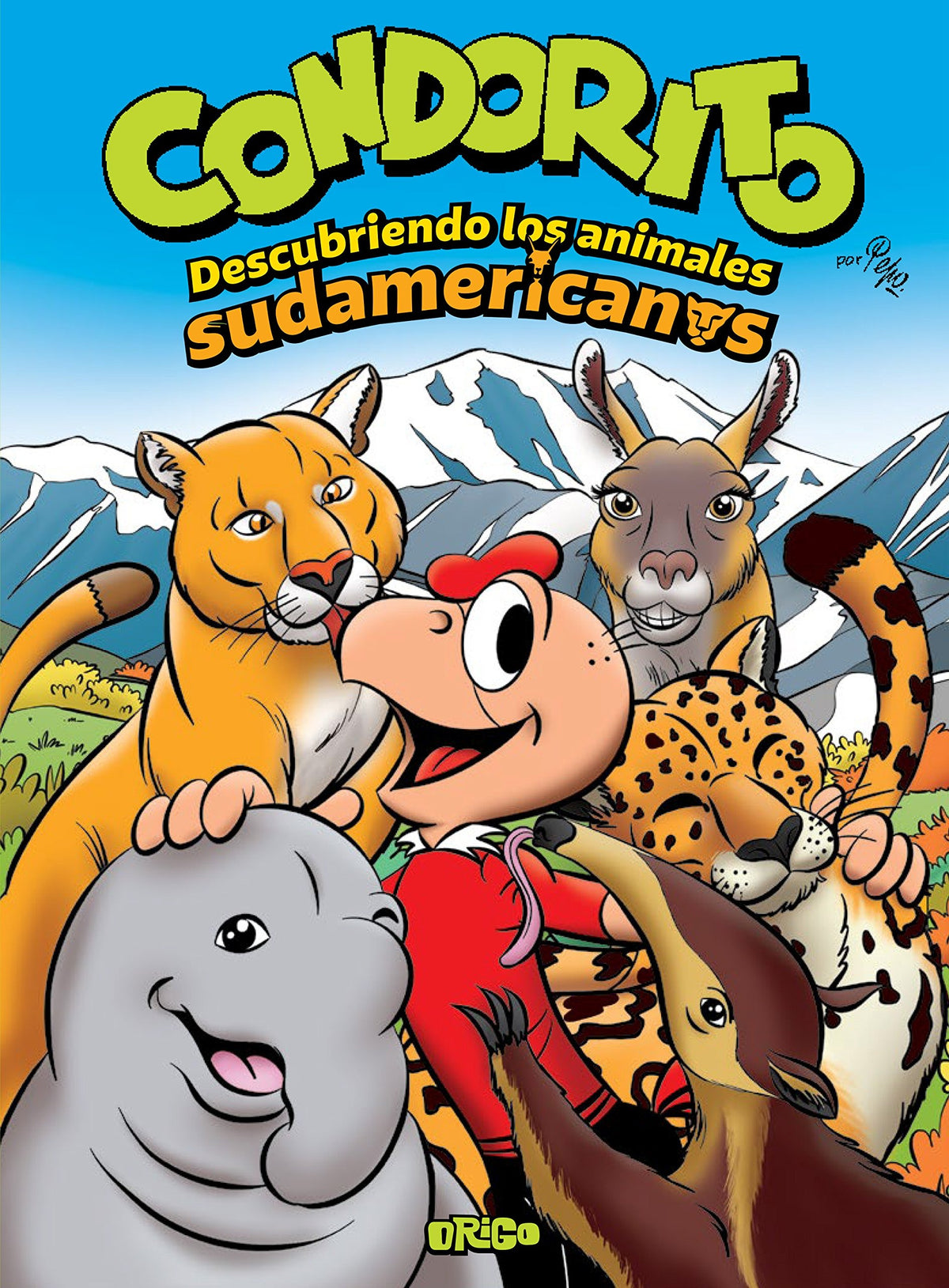 Condorito descubriendo los animales sudamericanos