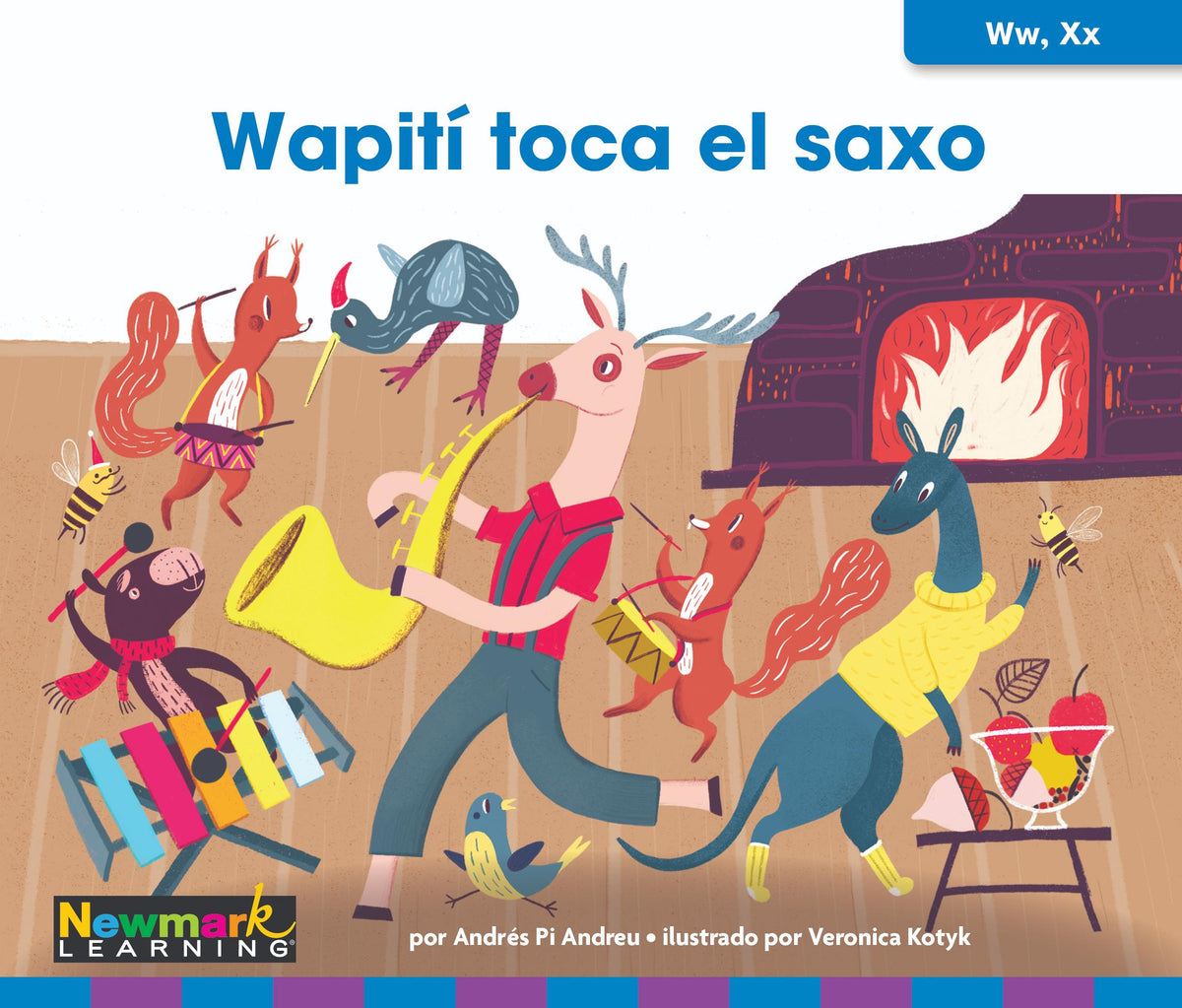 Wapití toca el saxo