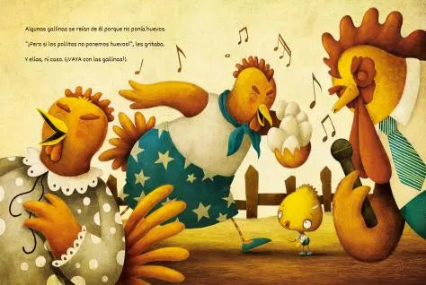 inside book 3 pollosaurio available at Lulo Libros