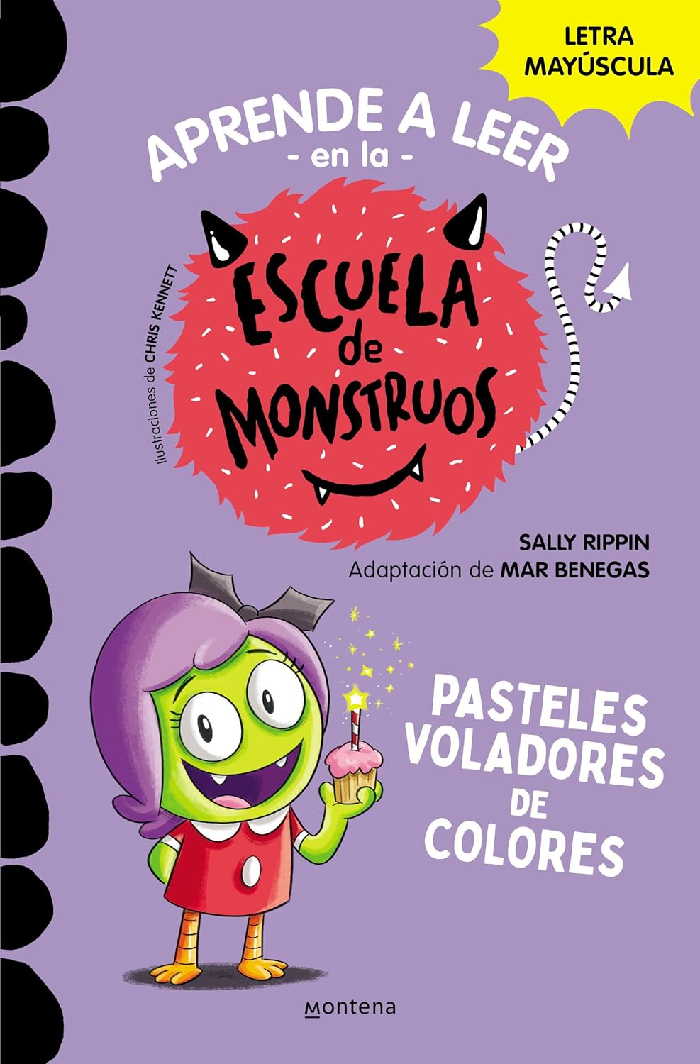 Pasteles voladores de colores