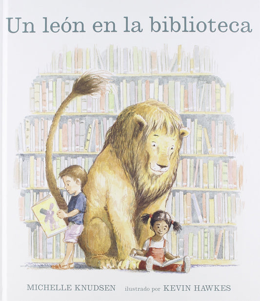 Un león en la biblioteca
