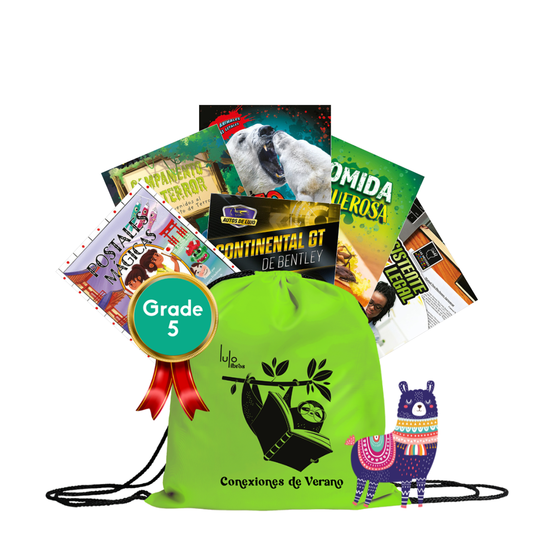 Spanish Grade 5 Summer Connections Gold Backpack