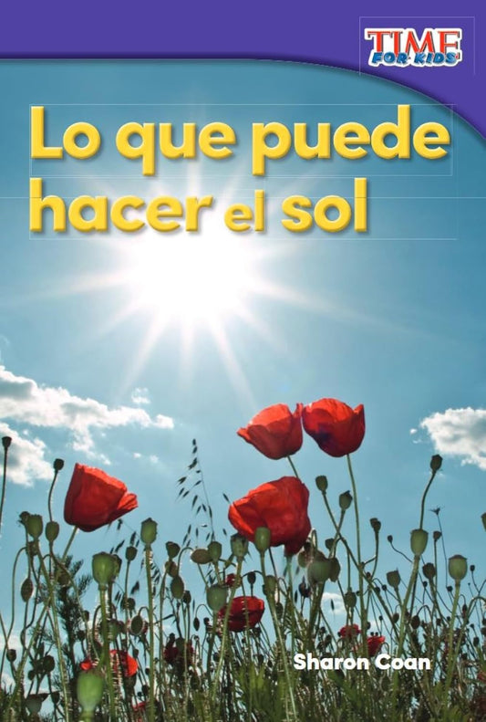 Lo que puede hacer el sol
