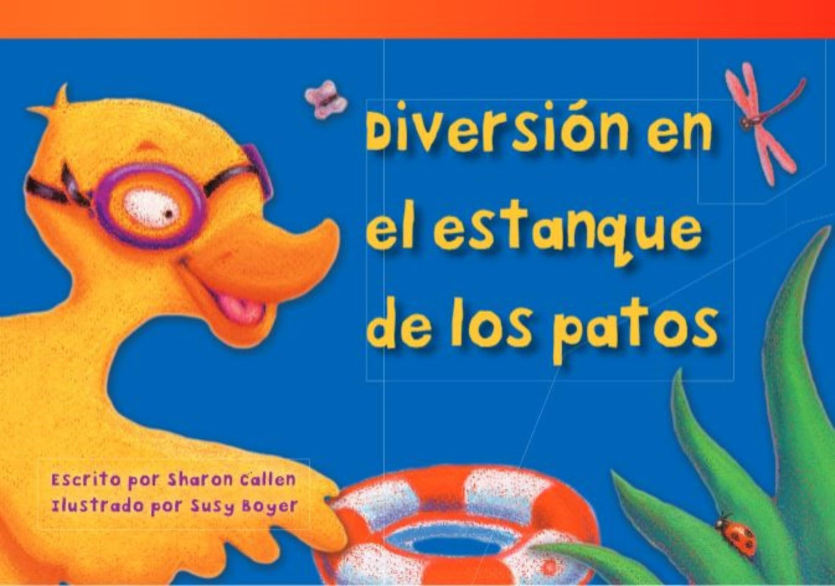 Diversión en el estanque de los patos