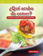 ¿Qué acabo de comer?