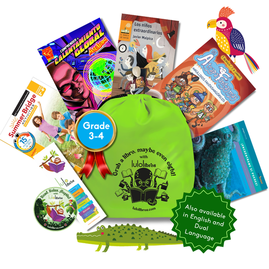 Grade 3-4 Spanish Summer Backpack
