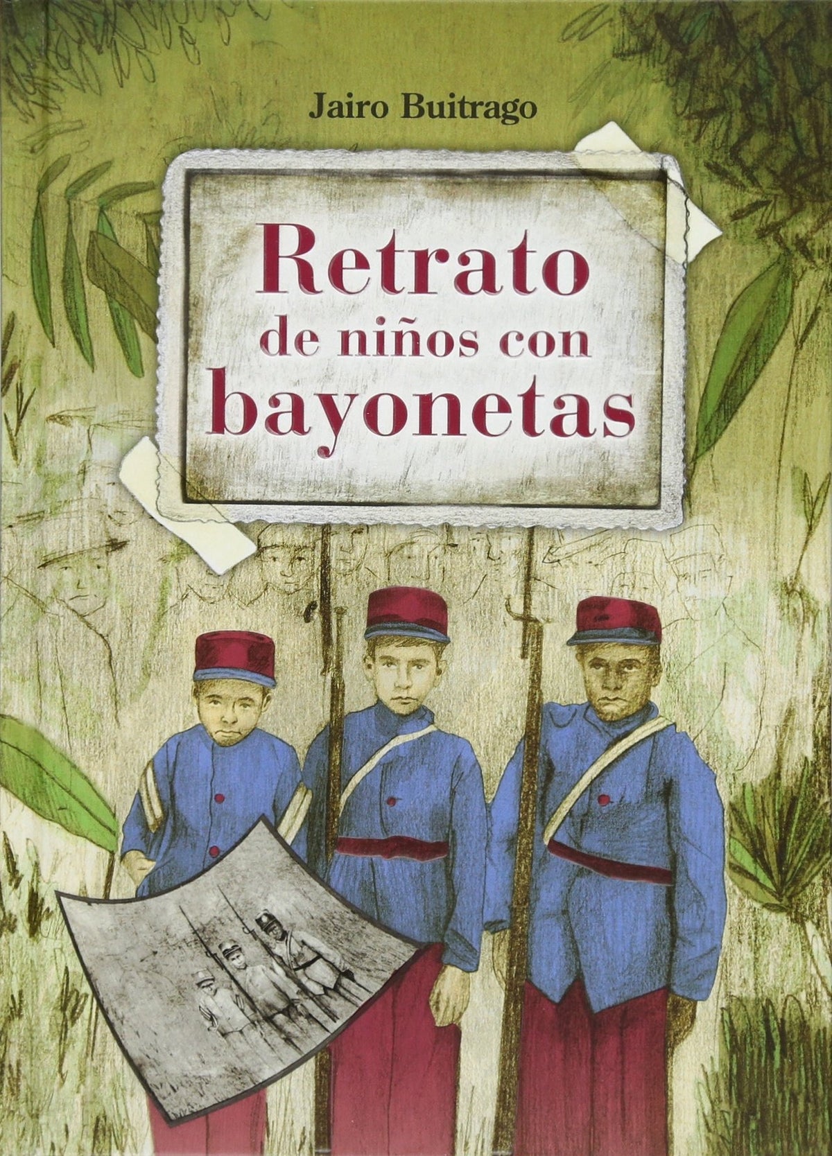 Retrato de niños con bayonetas