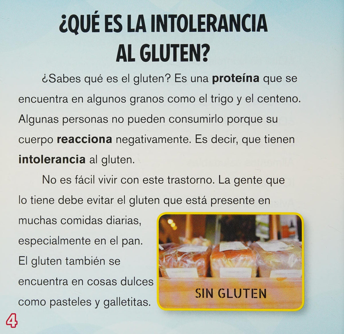 La intolerancia al gluten (Gluten Intolerance)