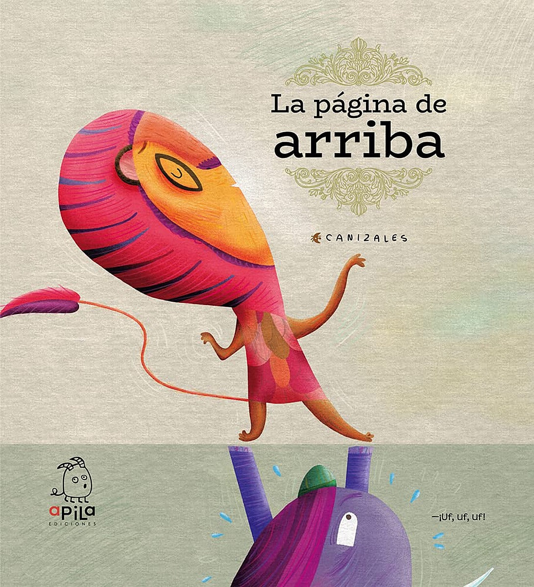 La página de arriba