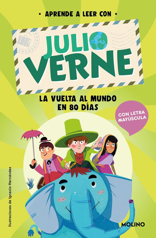Aprende a leer con Verne: La vuelta al mundo en 80 días