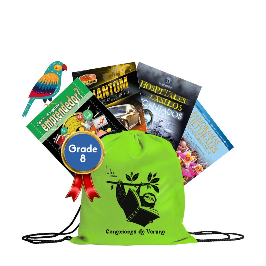 Spanish Grade 8 Summer Connections Gold Backpack