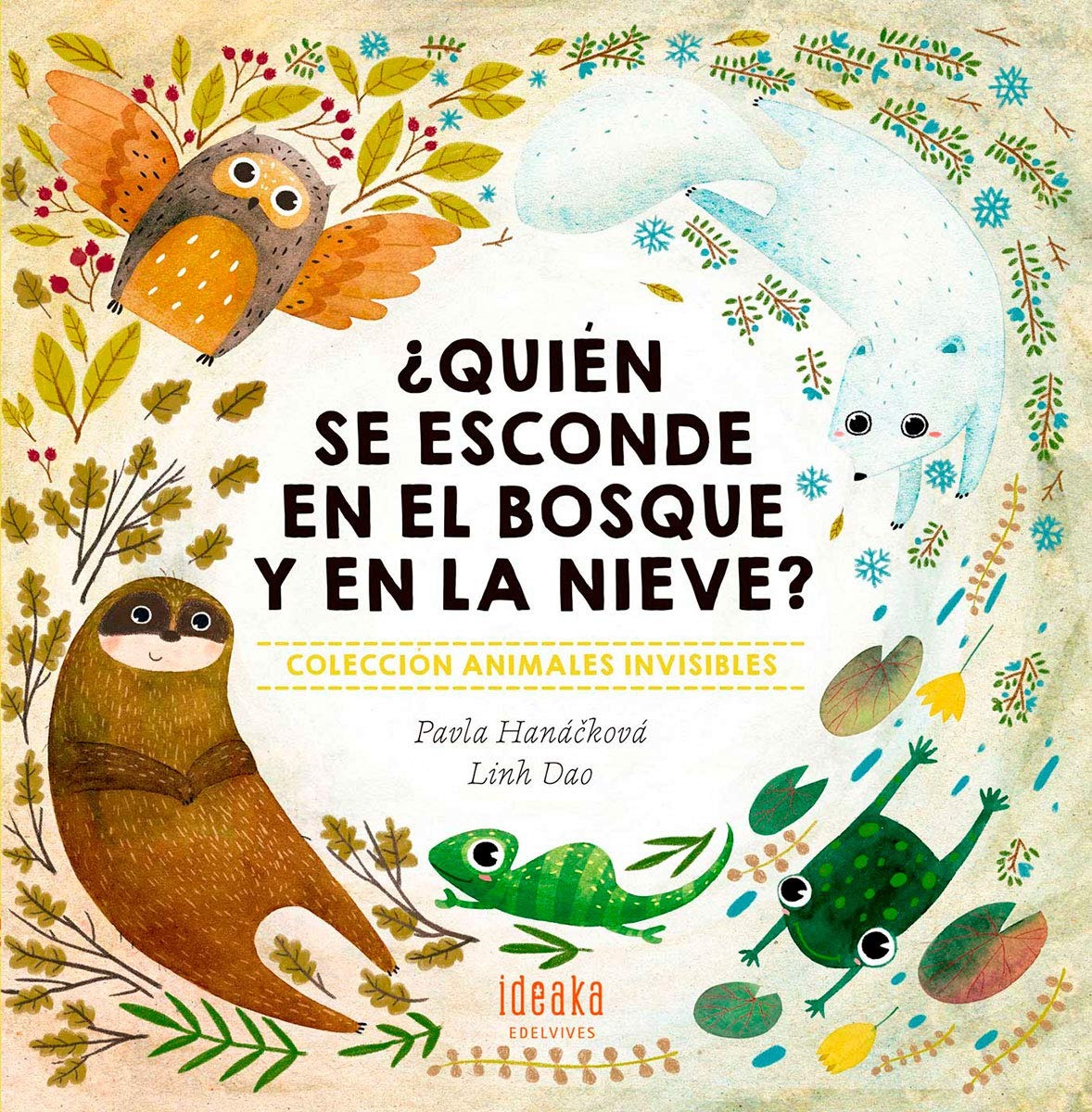Quién se esconde en el bosque y en la nieve?