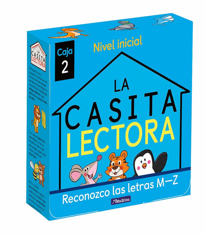 La casita lectora Caja 2: Reconozco las letras M-Z (Nivel inicial)