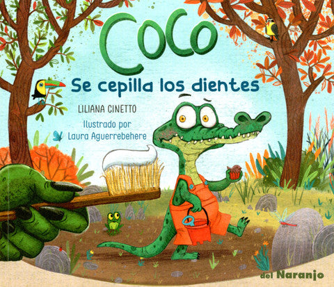 Coco se cepilla los dientes