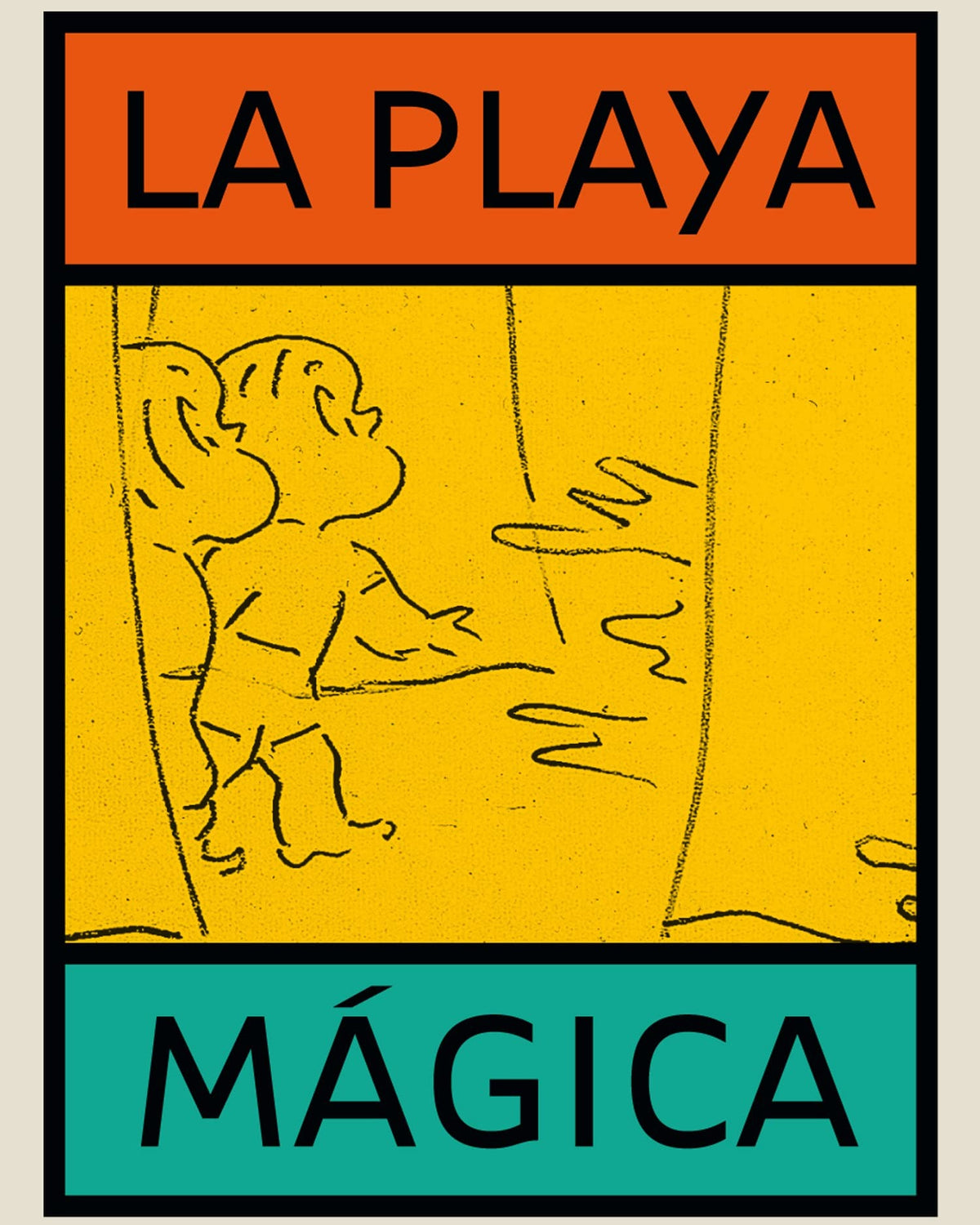 La playa mágica