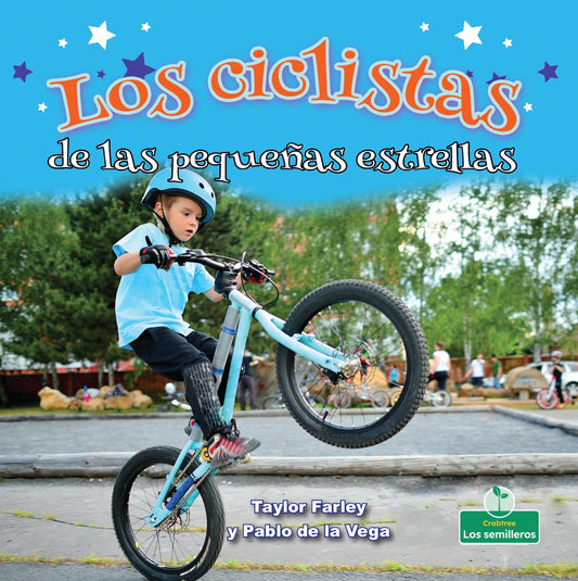 Los ciclistas de las pequeñas estrellas