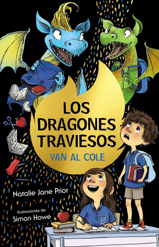 Los dragones traviesos van al cole