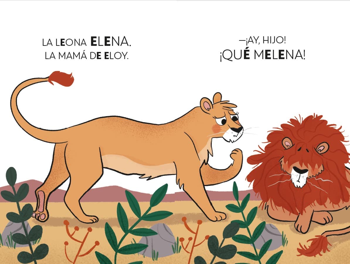 El león desmelenado no se come ni un bocado