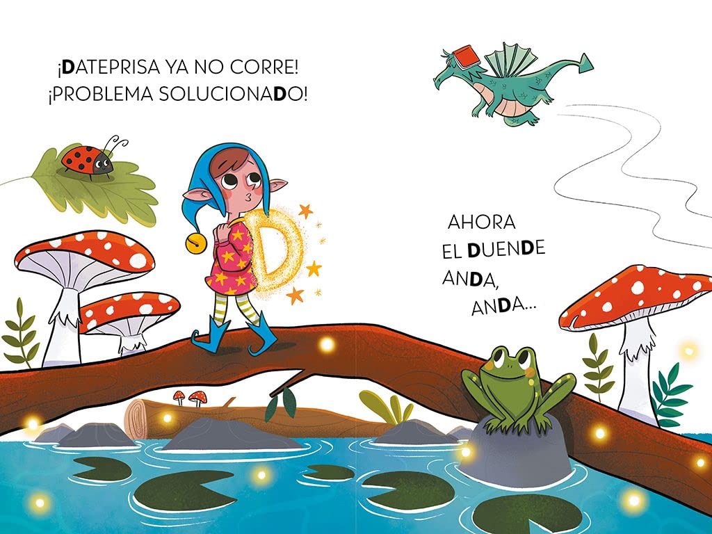Un duende, un dragón y un problema  ¿con solución?