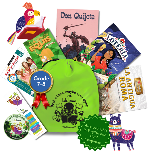 Grade 7-8 Spanish Summer Backpack