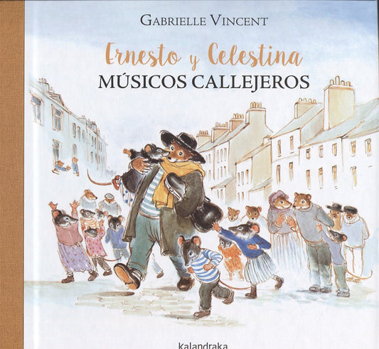 Ernesto y Celestina músicos callejeros