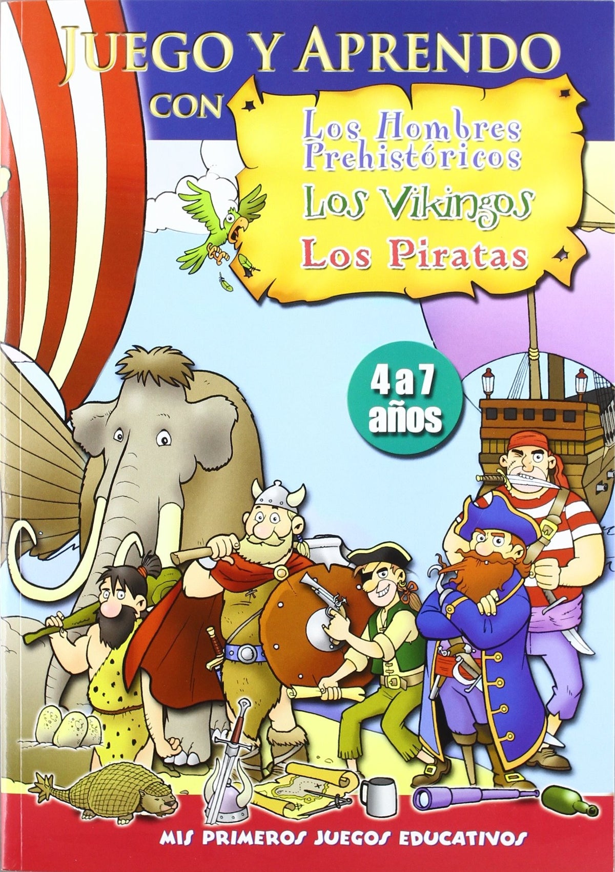 Juego y aprendo con los hombres prehistóricos