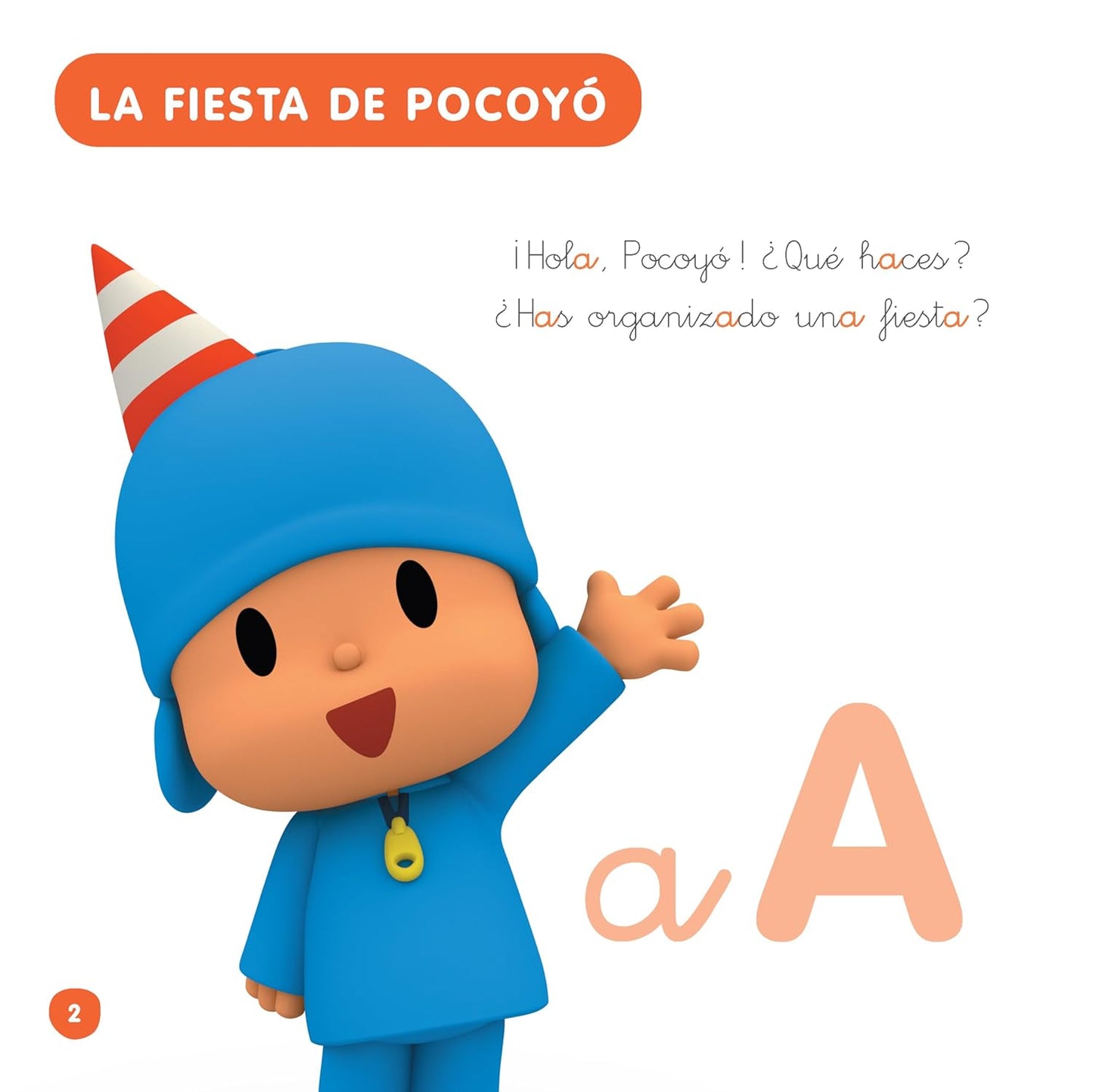 Leo con Pocoyó: Un cuento para cada vocal