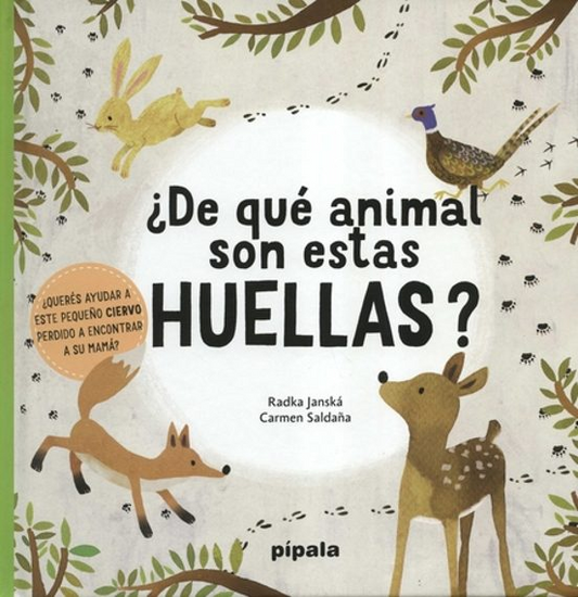 De qué animal son estas huellas?